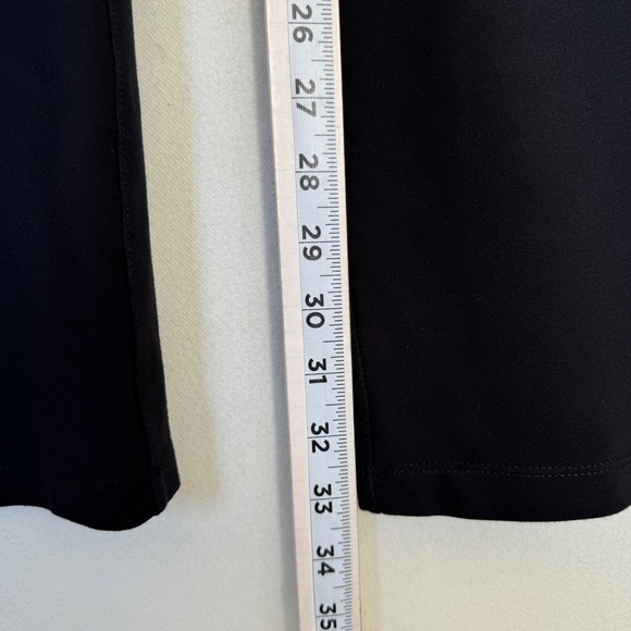 Betabrand Women Dress Pants Pull On Ponte Large Tall Black Travel Career Casual - Picture 7 of 9